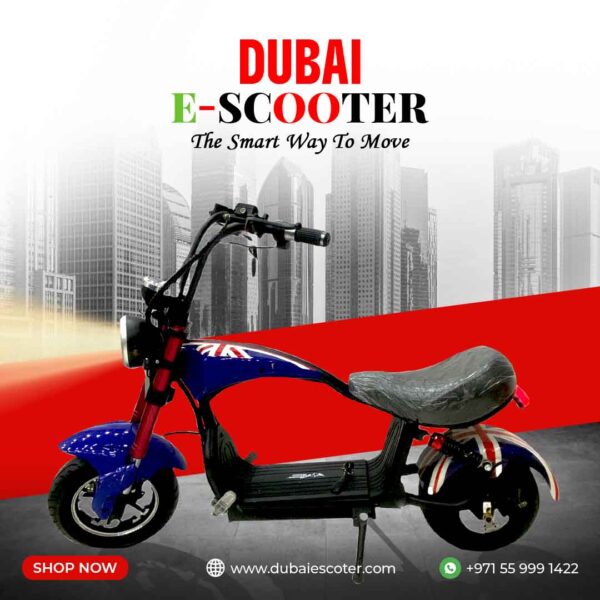 Harley M8 Electric Scooter with Dual Battery Design