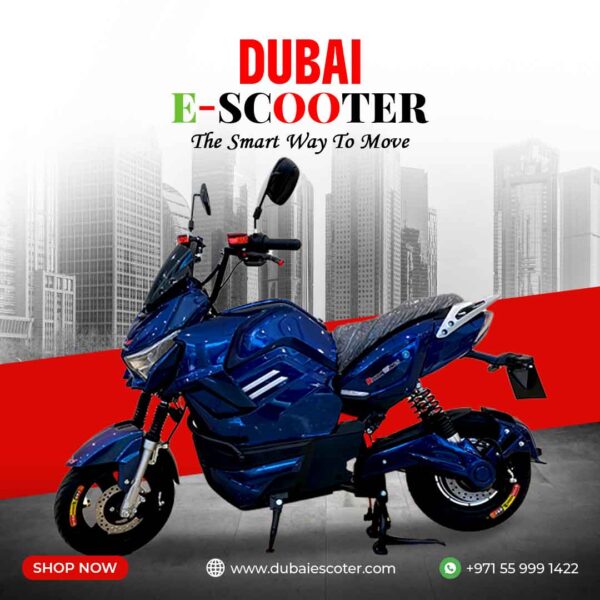 RS M2 Electric Scooter – 2500W Brushless Motor, 48V20AH LD Battery
