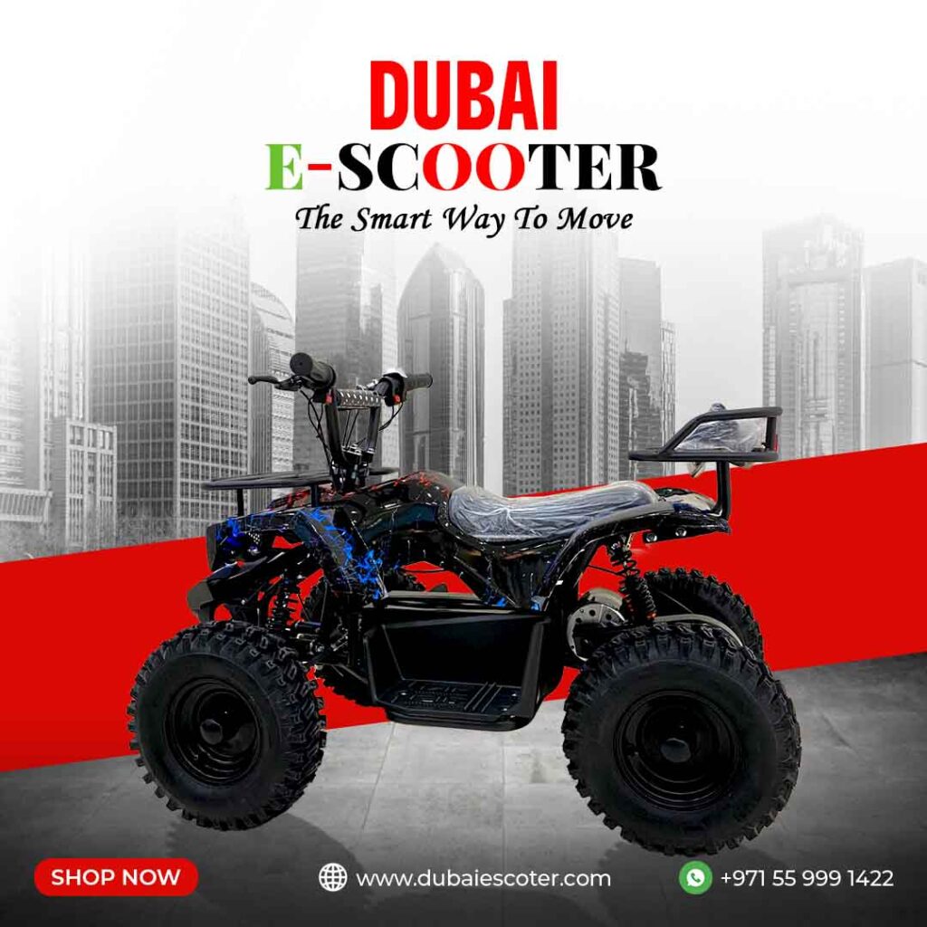 AT-3 Electric Mini Quad Bike – 36V 350W for Kids & Teens