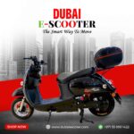 Electric Scooter GW01 – Retro Style, 600W Motor, 48V 20Ah Battery, 100km Range